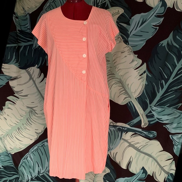 Vintage stripped shirt dress - Picture 2 of 6